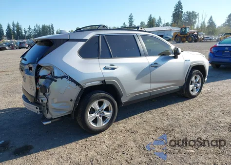 2021 Toyota Rav4 Hybrid Xle из США, поврежденный, VIN JTMRWRFV7MJ053968